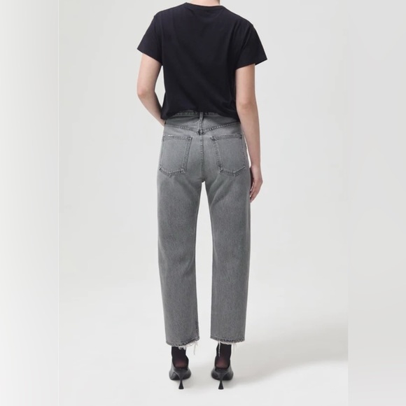 AGOLDE - 90's Crop Mid Rise Loose Fit - Picture 4 of 11